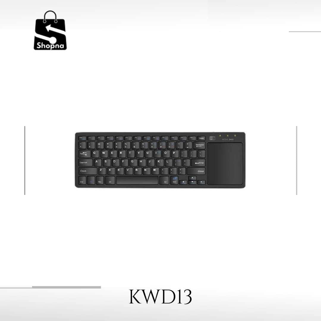 HEATZ ZK05 Ultra Slim Design Touch Pad Wireless Keyboard | Shopna Online Store .