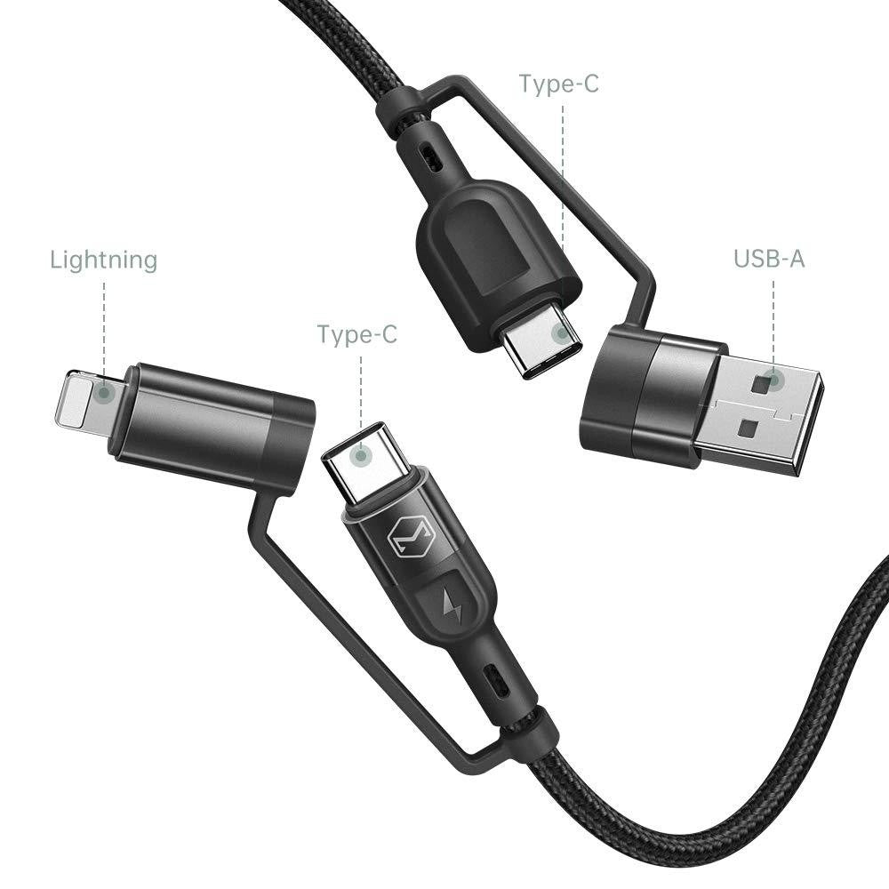 McDodo 4 in 1 Fast Charging Cable | Shopna Online Store .