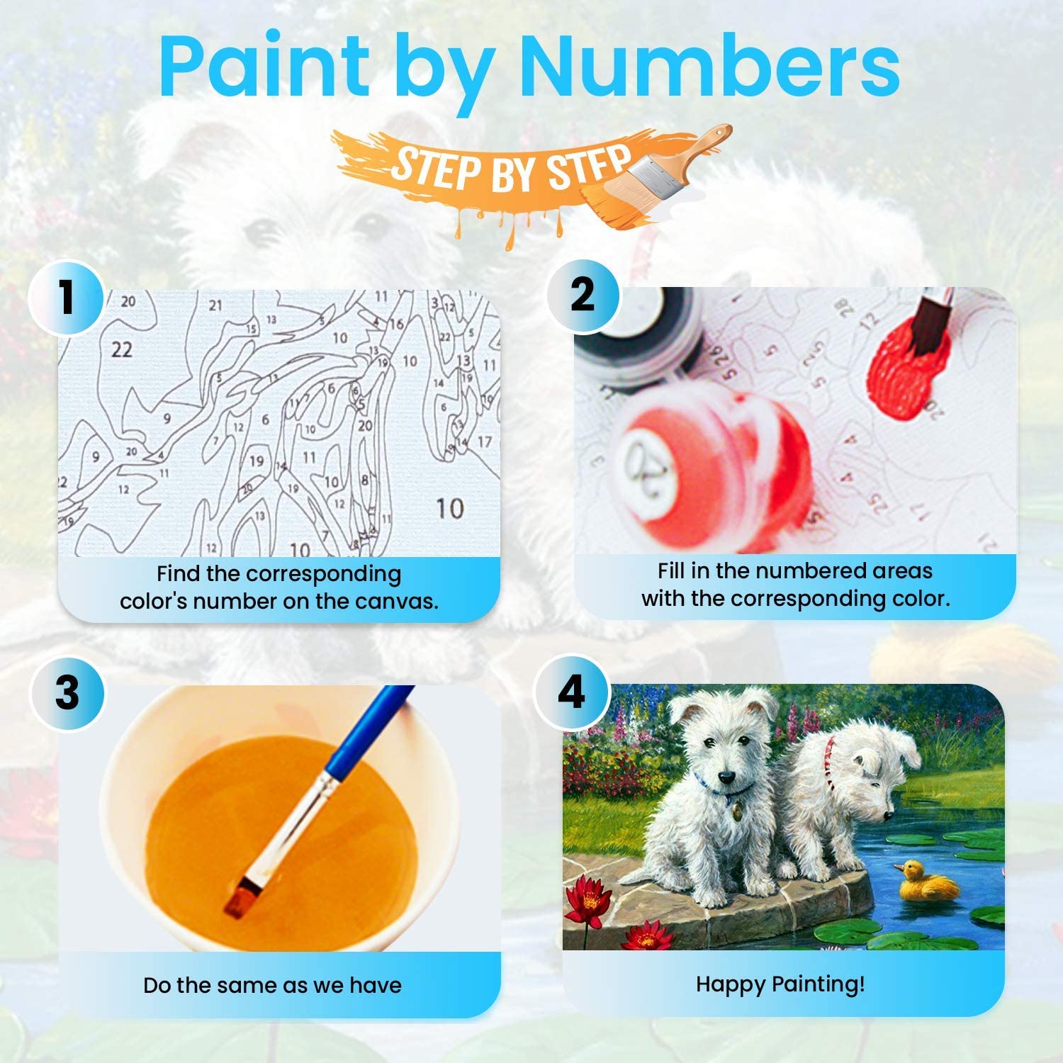 Paint by Numbers for Adults Beginner & Kids, | Shopna Online Store .