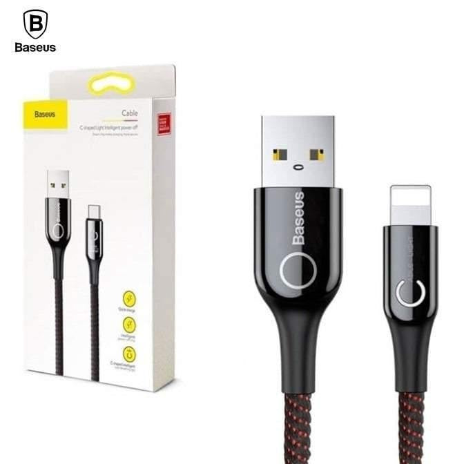 Baseus C-shaped Light Intelligent Power-off Cable | Shopna Online Store .