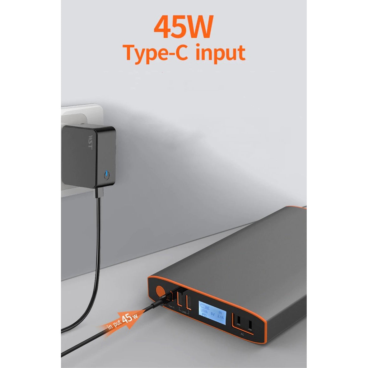 WST Power Bank 27200mAh 220V | Shopna Online Store .