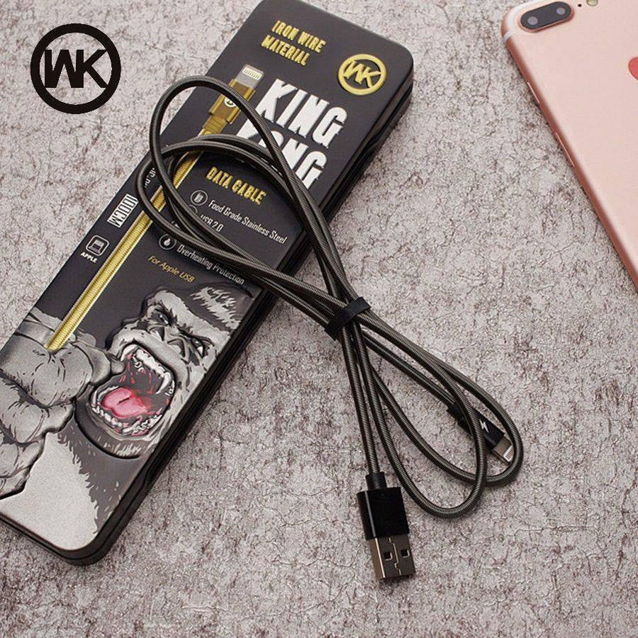 King Kong Iron Wire Data Lightning Cable | Shopna Online Store .