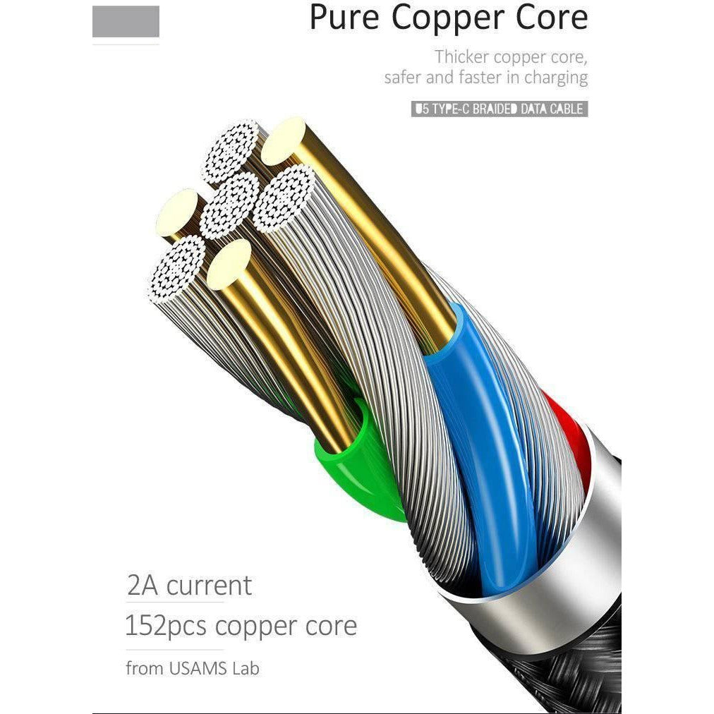 USAMS Type-C Data and Charging Cable | Shopna Online Store .