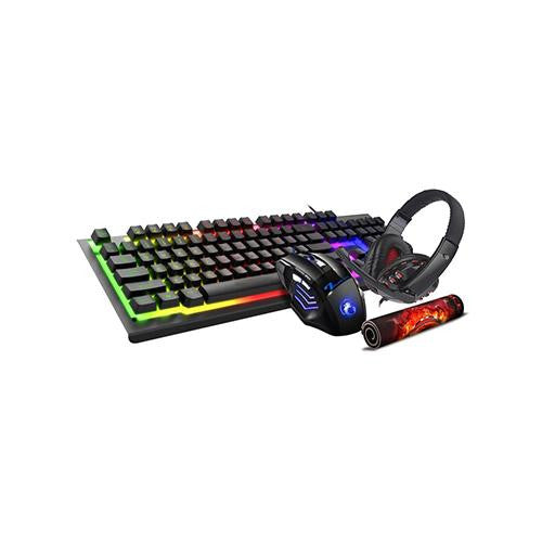 POWER TOP compo 4 in 1 ( Headset + Mouse + Keyboard + Mouse Pad ) | Shopna Online Store .