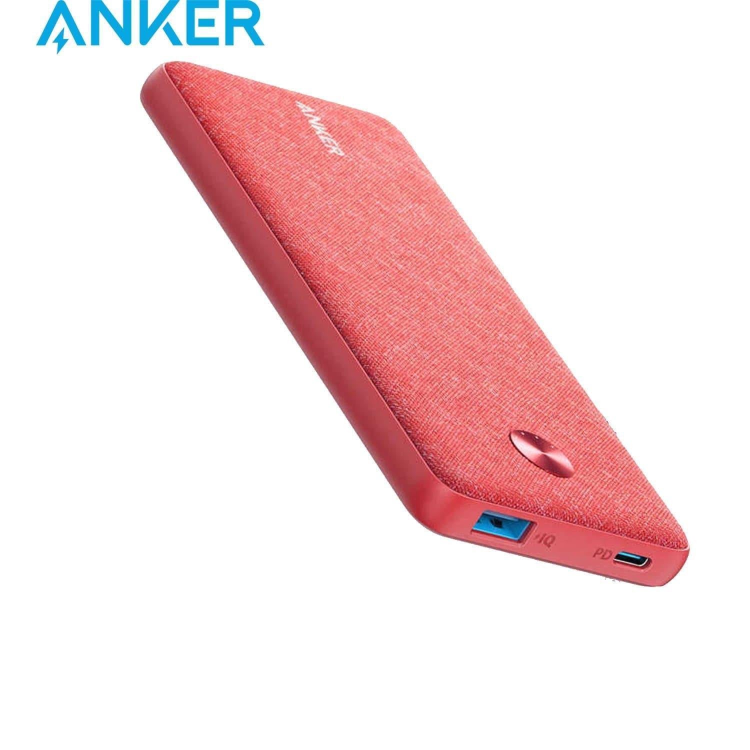 ANKER PowerCore III Sense 10K PD -Red Fabric | Shopna Online Store .