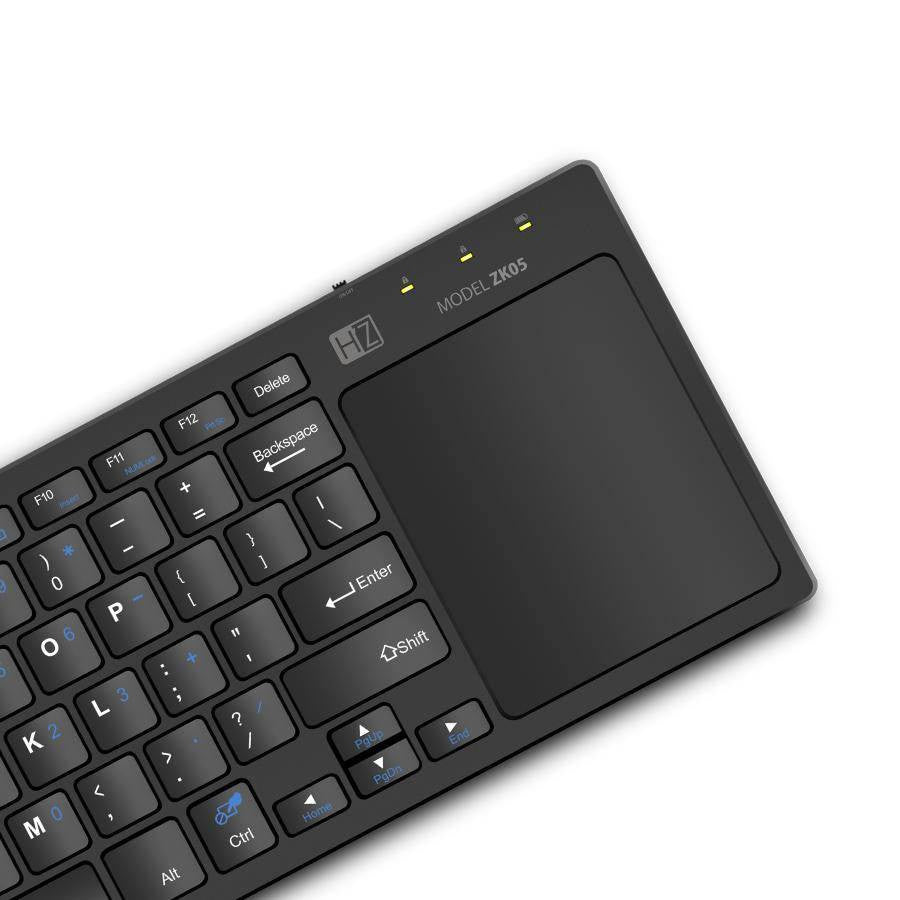 HEATZ ZK05 Ultra Slim Design Touch Pad Wireless Keyboard | Shopna Online Store .