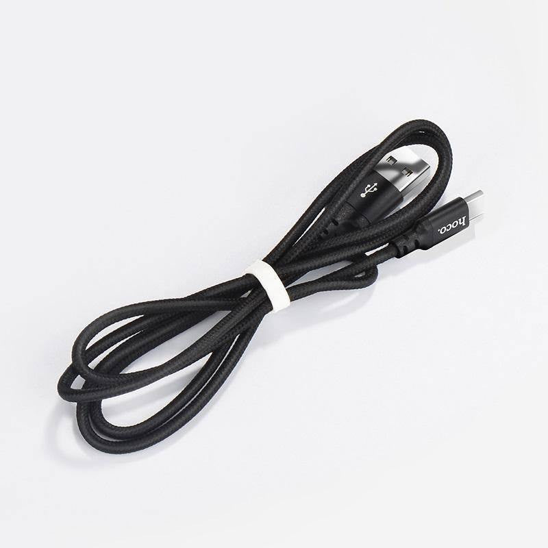 hoco. Cable USB to Type-C “X14 Times speed” charging data sync canned package | Shopna Online Store .