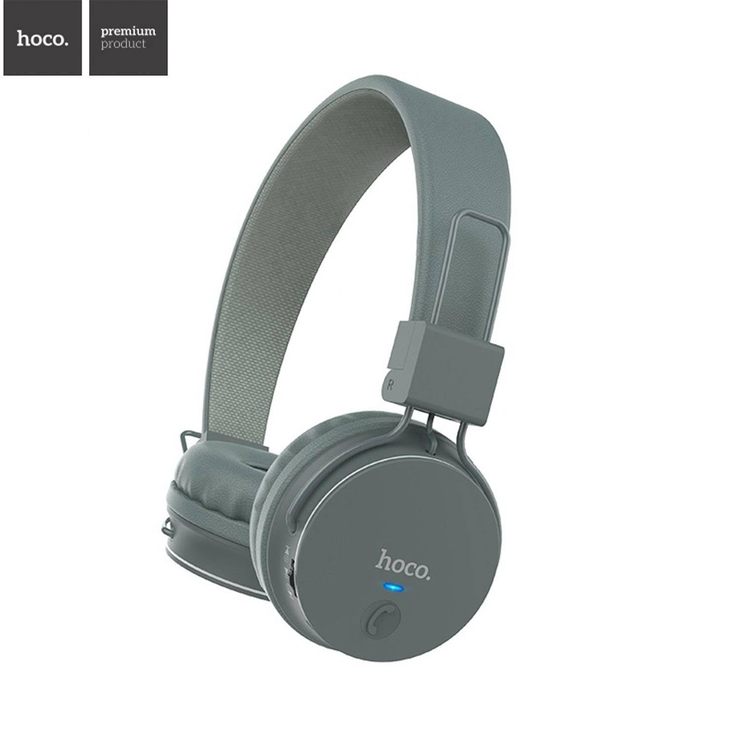 hoco. Headphones “W19 Easy move” wireless and wired telescopic head beam | Shopna Online Store .