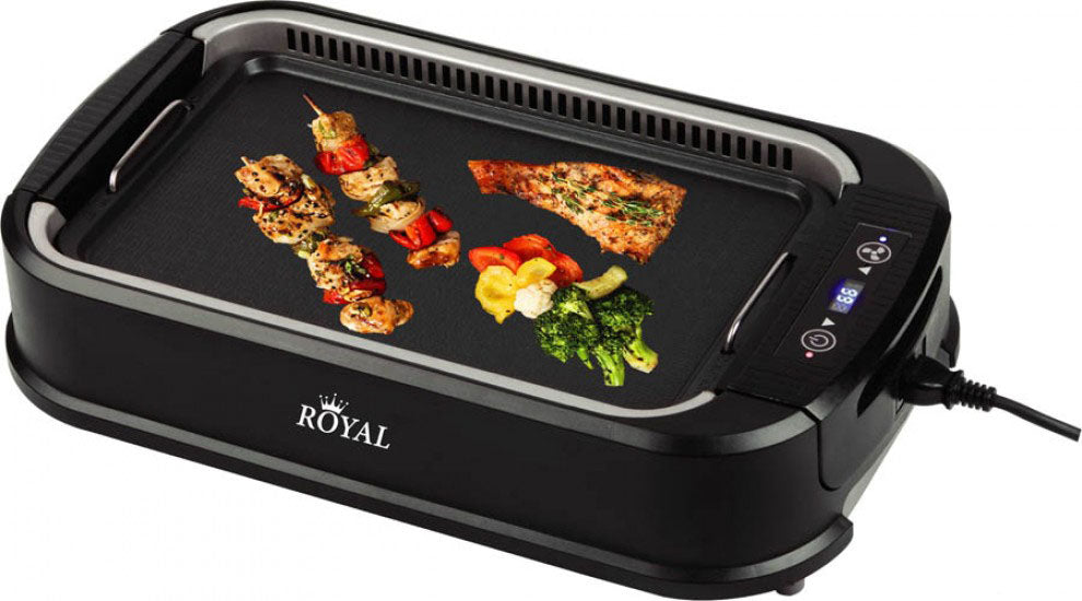 Royal Home Smokeless grill with Glass lid | Shopna Online Store .