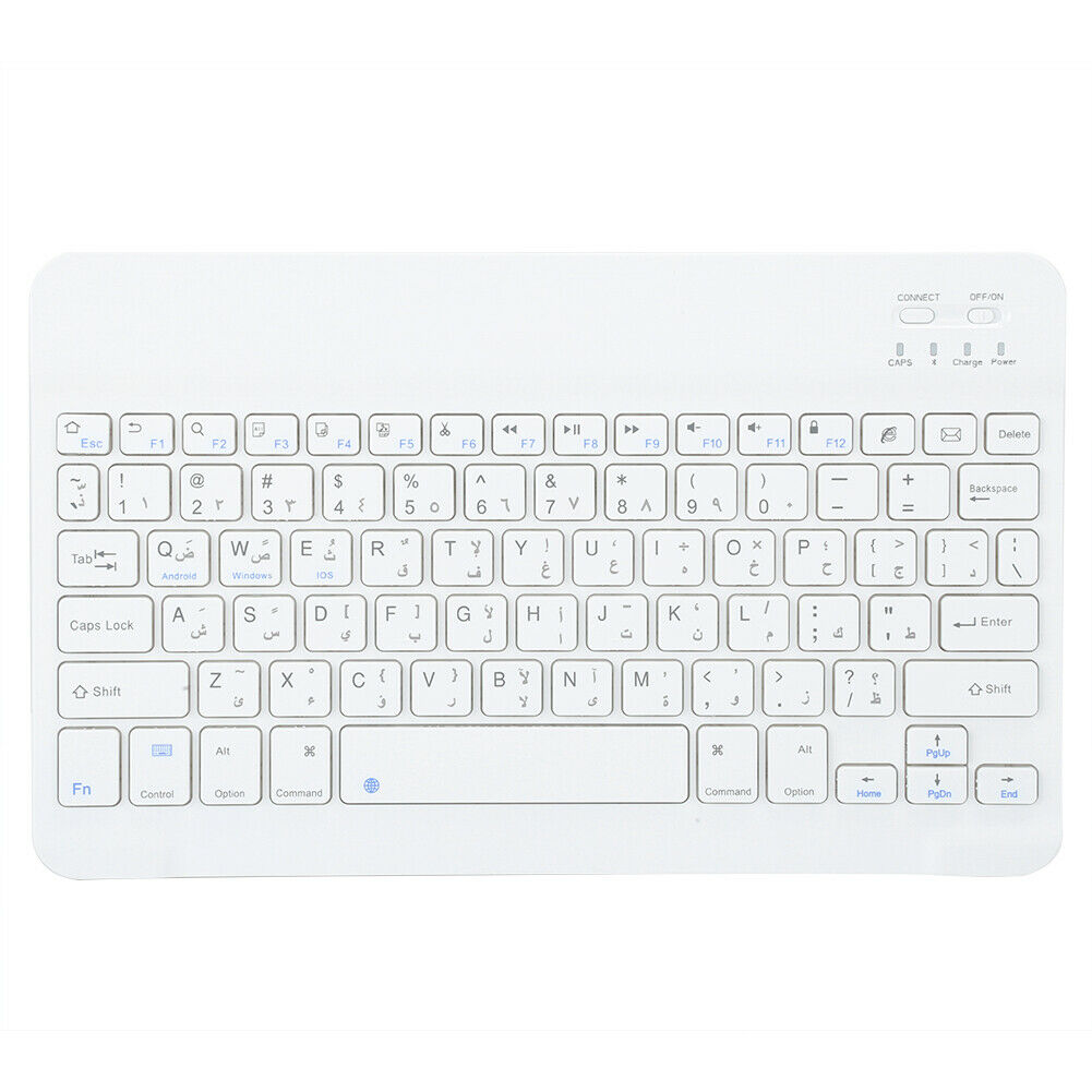 Ultra‑Thin Bluetooth Keyboard Arabic Android ,iOS and Windows | Shopna Online Store .